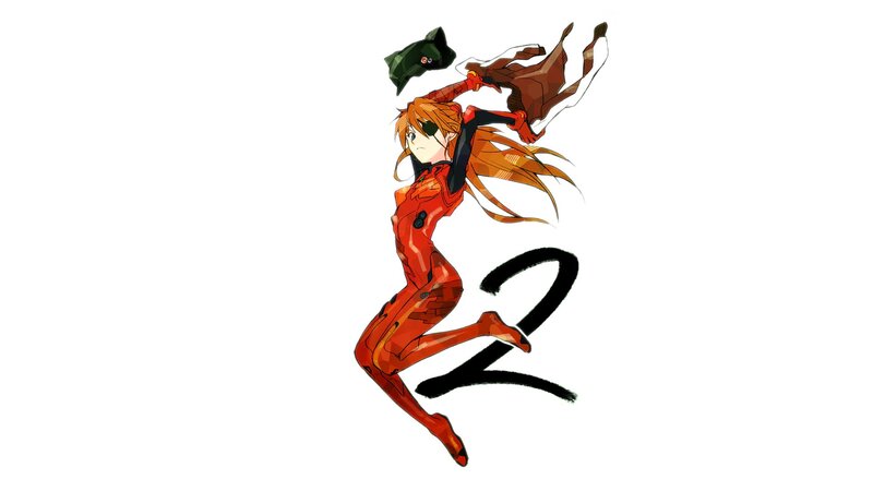 Anime Character in Red Suit — Dynamic, Number Two
