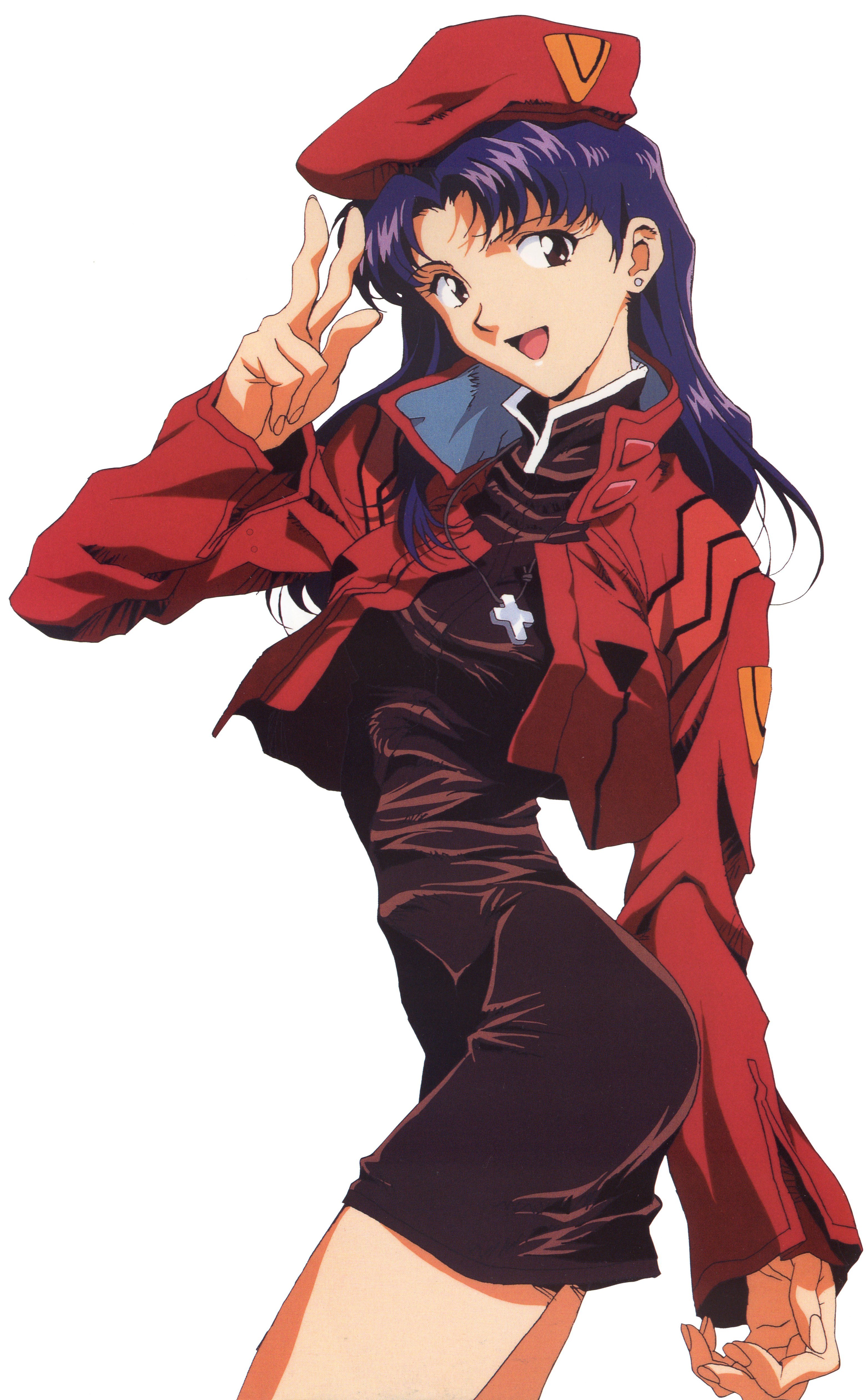 anime character in red uniform