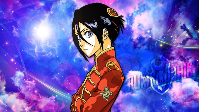 Anime Character in Red Uniform — Blue