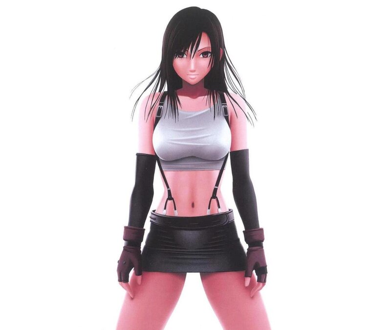 anime character in revealing outfit