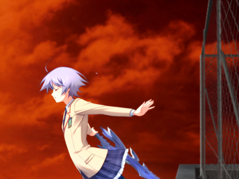 anime character in school uniform