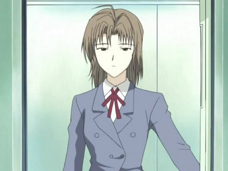 anime character in school uniform