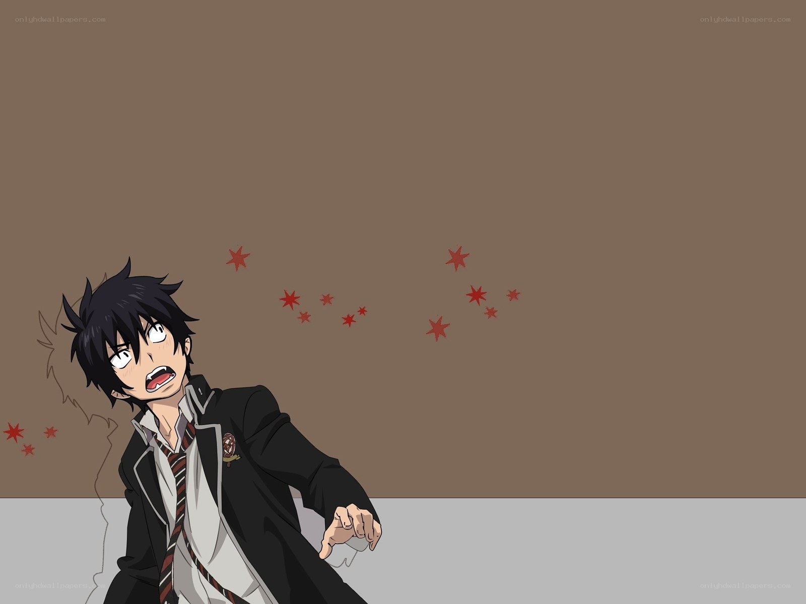 anime character in school uniform