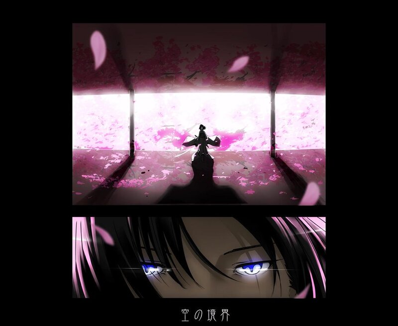 Anime Character in Silhouette — Pink