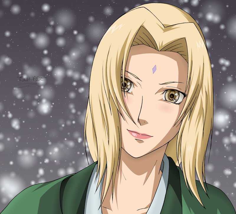 anime character in snow