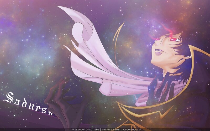 Anime character in space