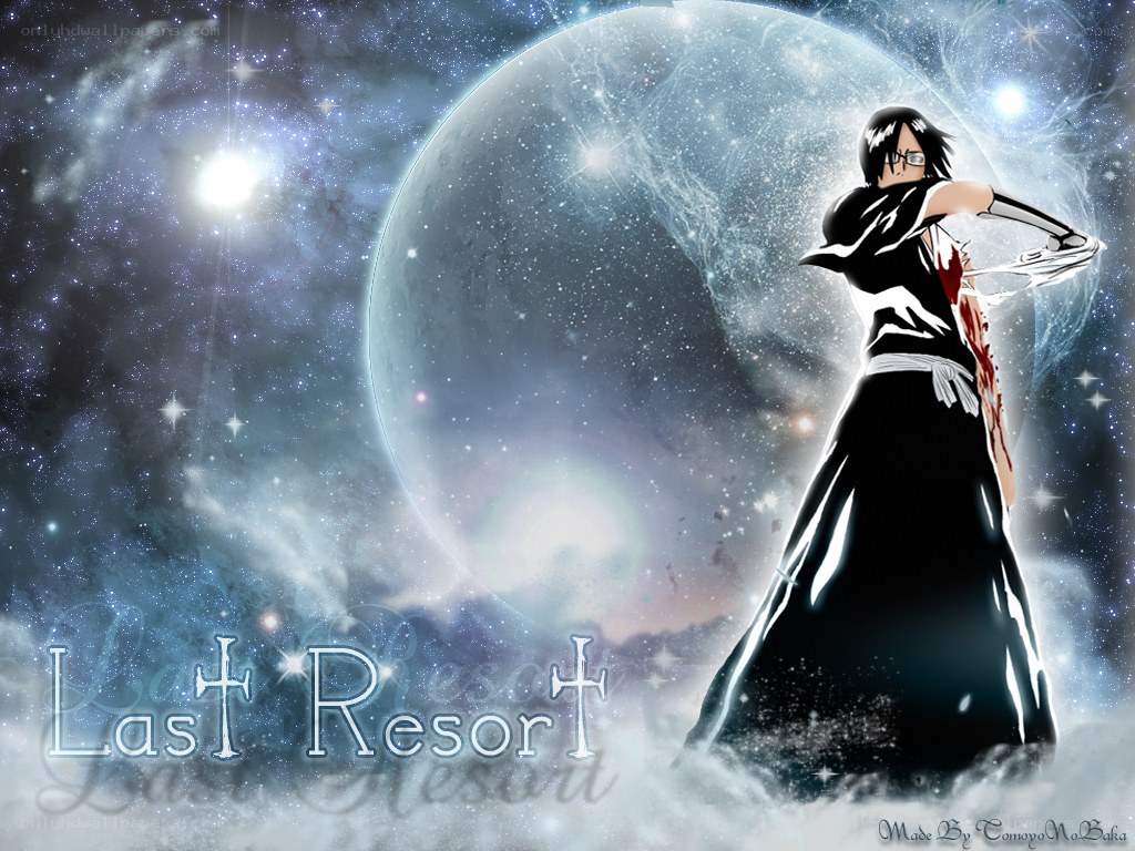 Anime character in space