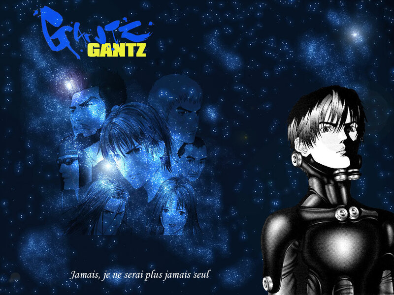 Anime Character in Space — Blue, Dramatic, Night, Manga, Characters