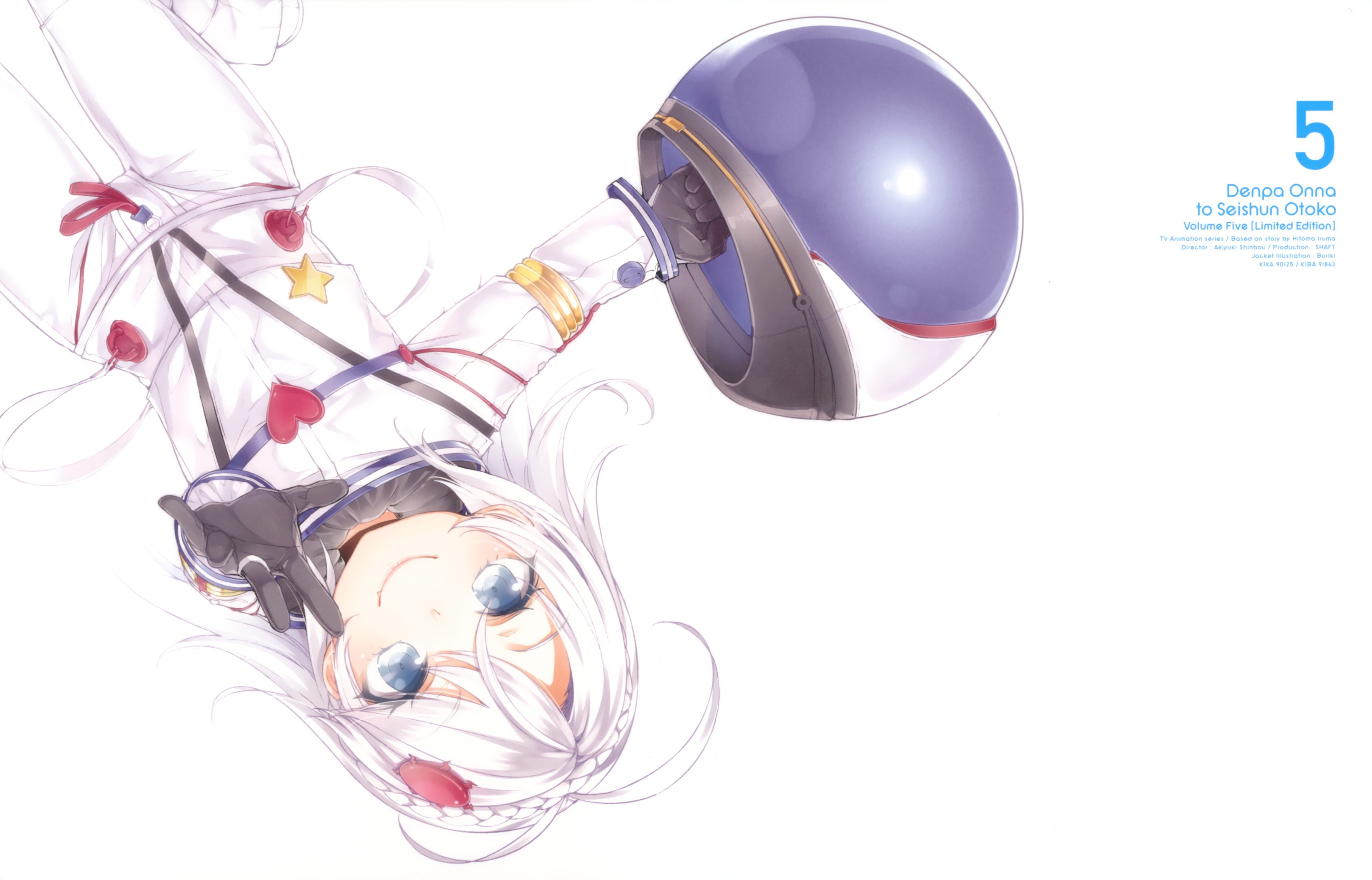 anime character in space suit