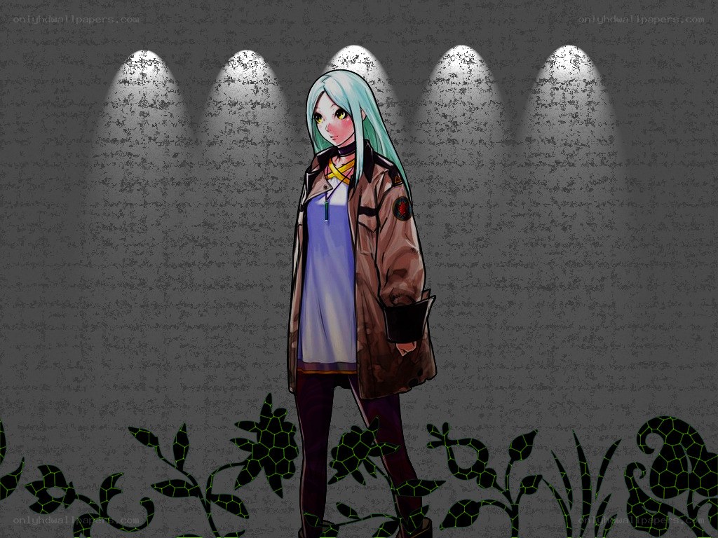 anime character in spotlight