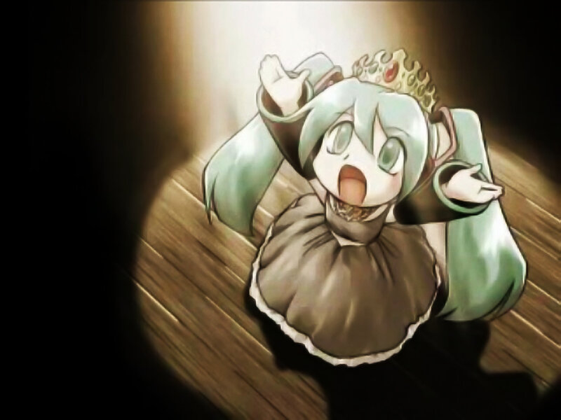 anime character in spotlight