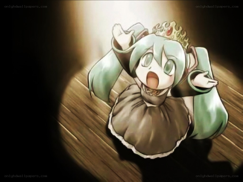 anime character in spotlight