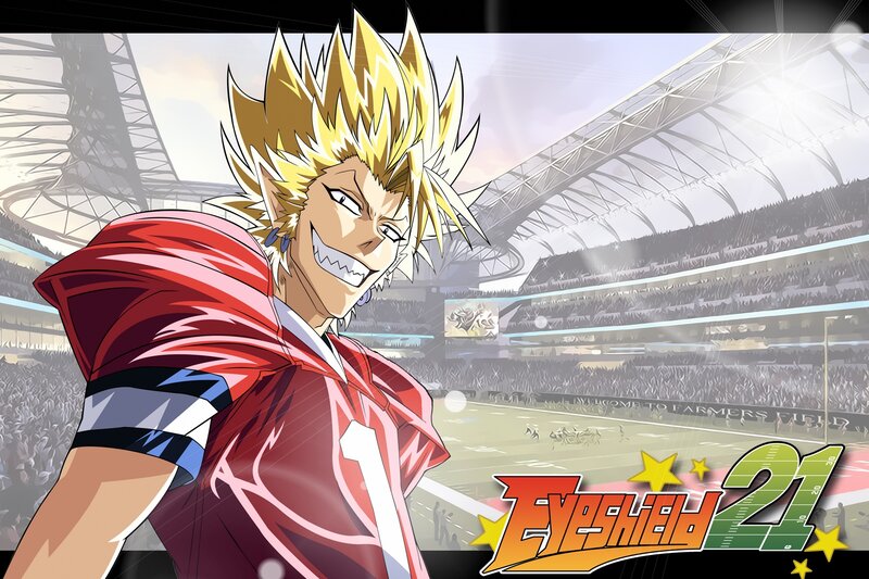 Anime Character in Stadium — Red