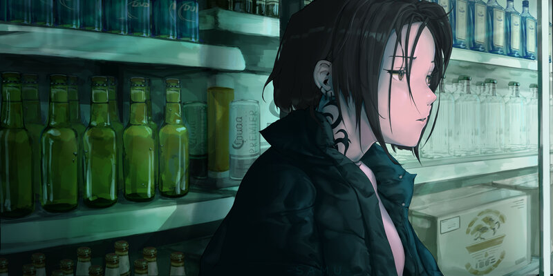 Anime Character in Store