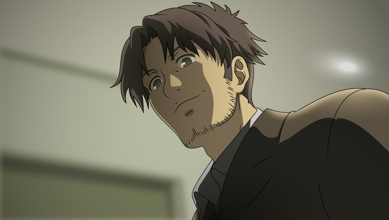 anime character in suit