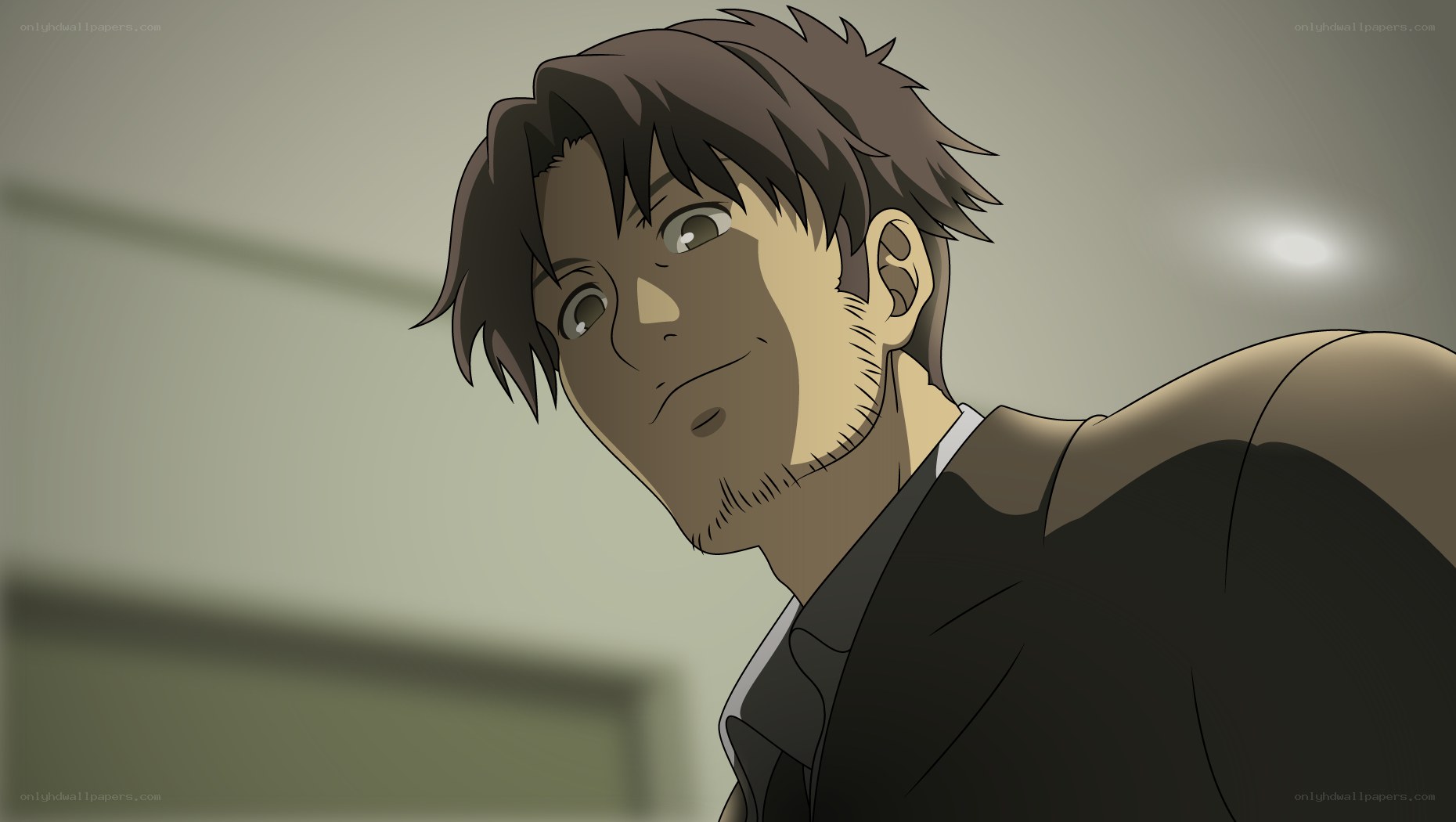 anime character in suit