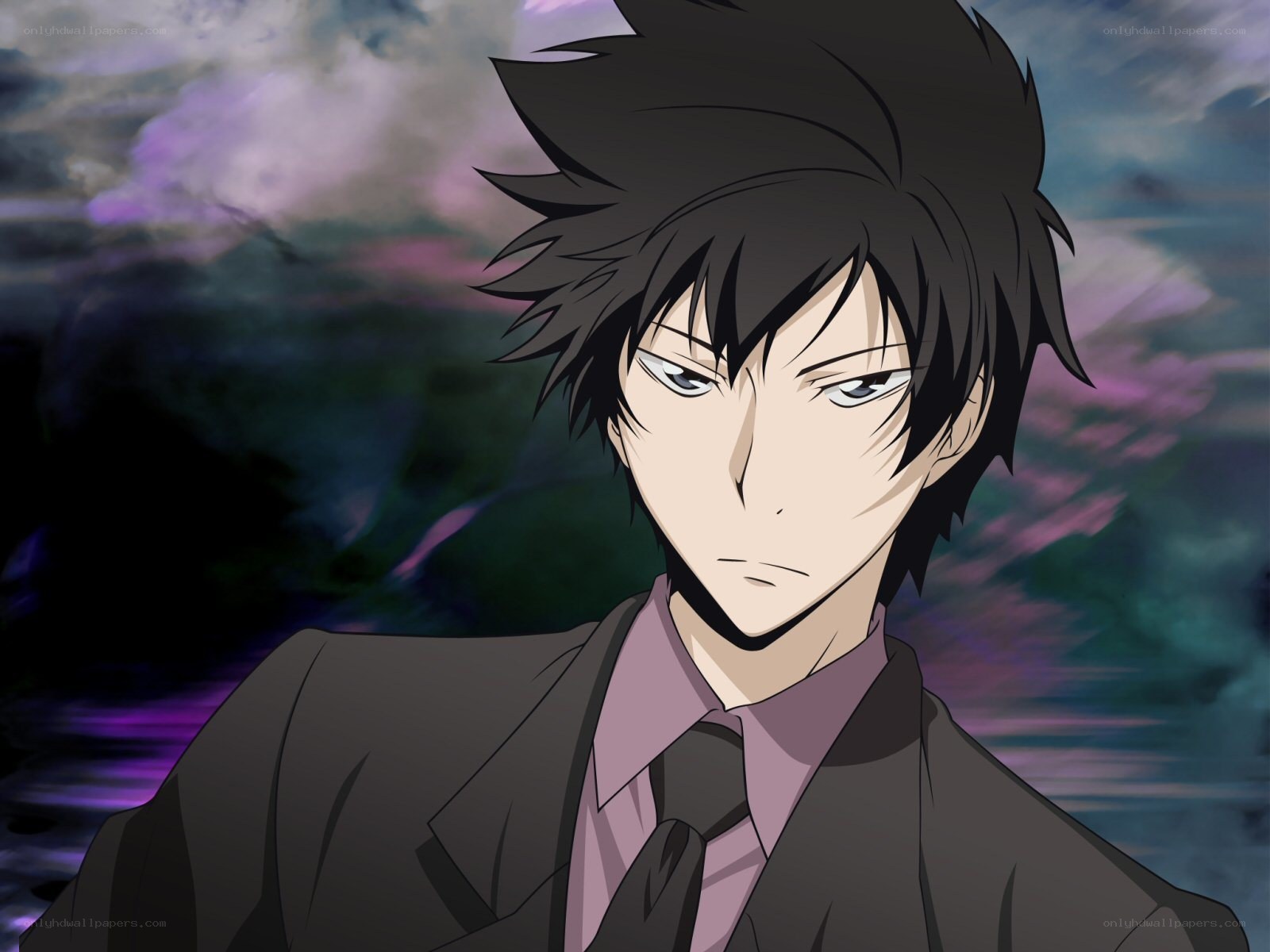 anime character in suit