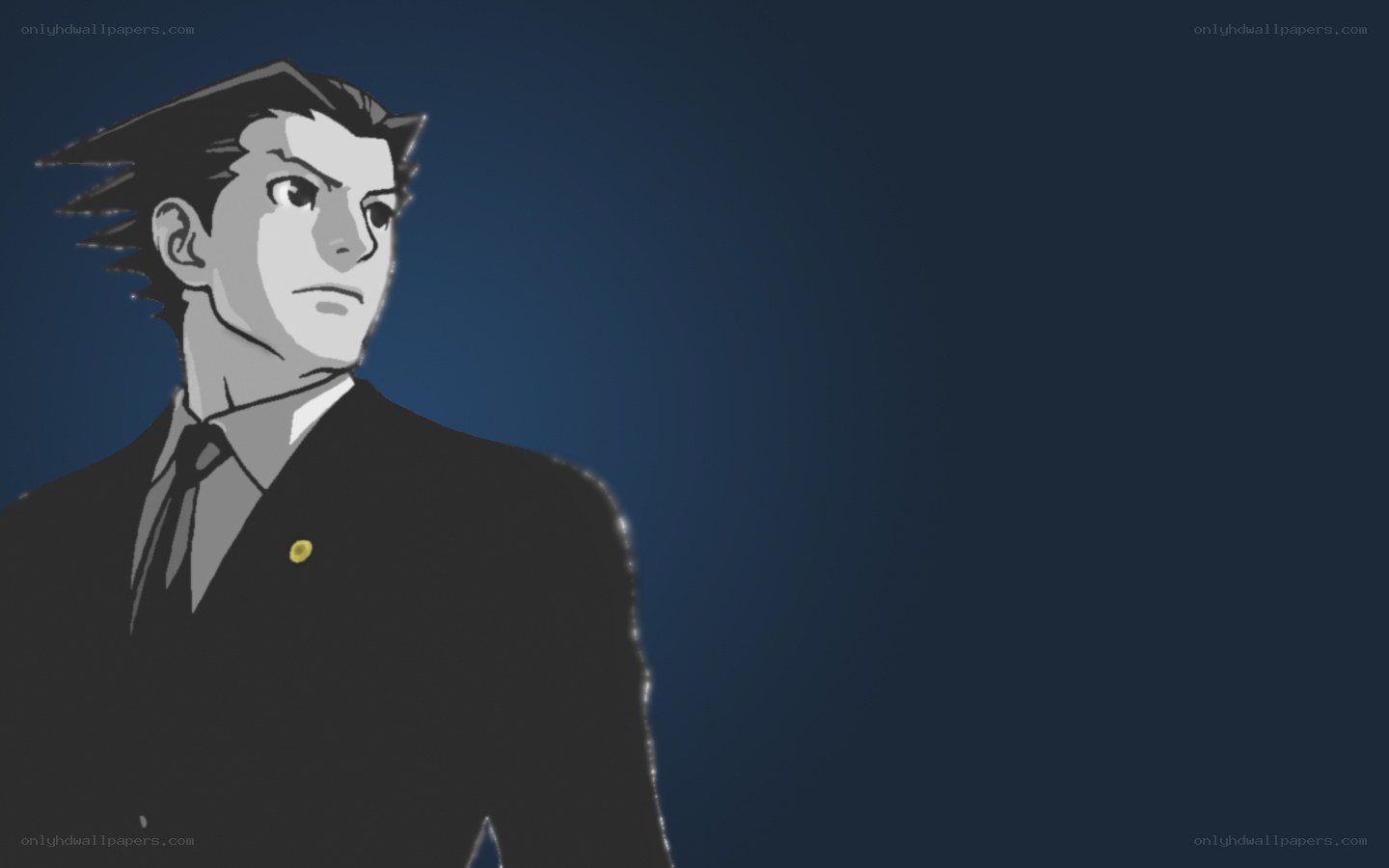 anime character in suit