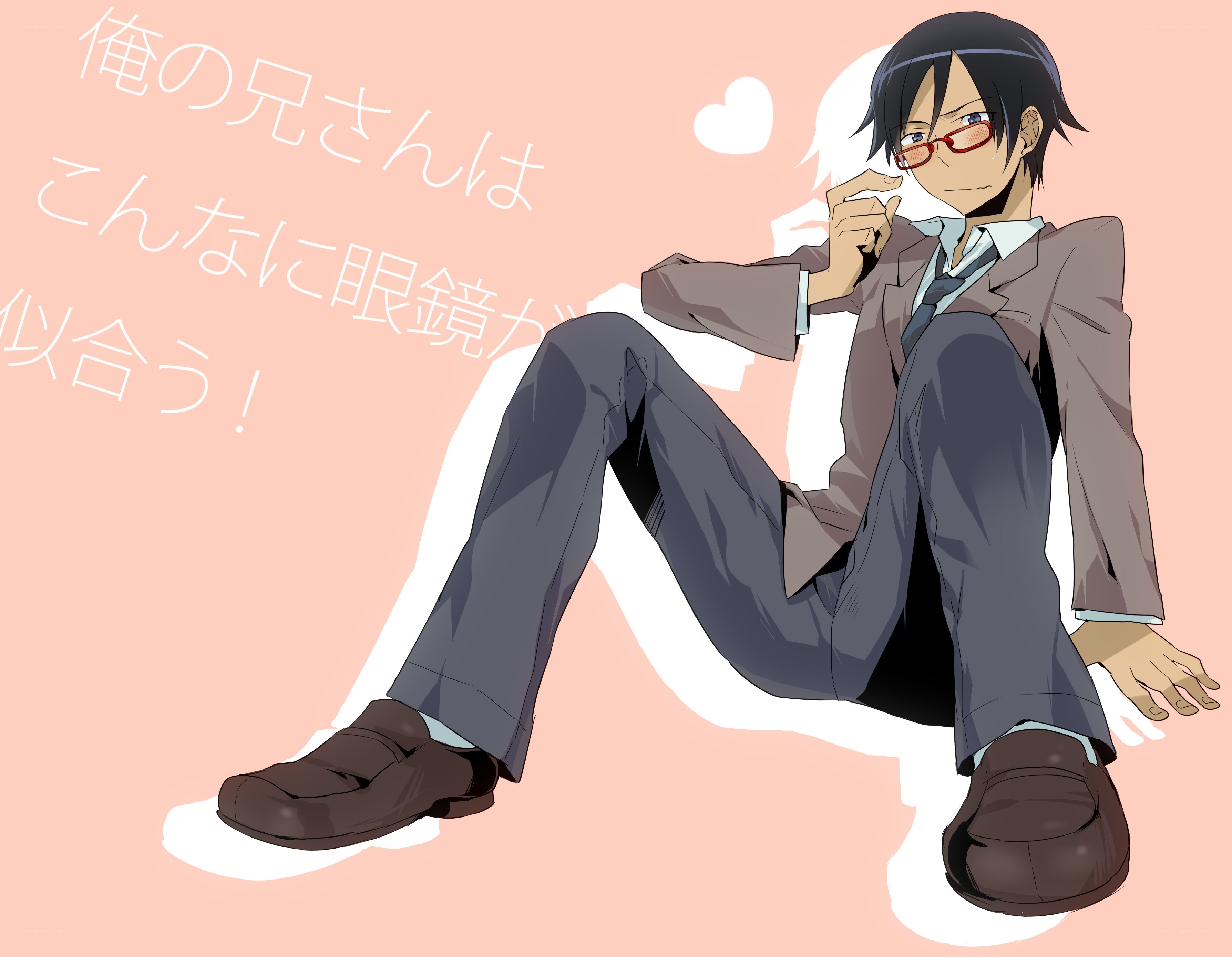anime character in suit