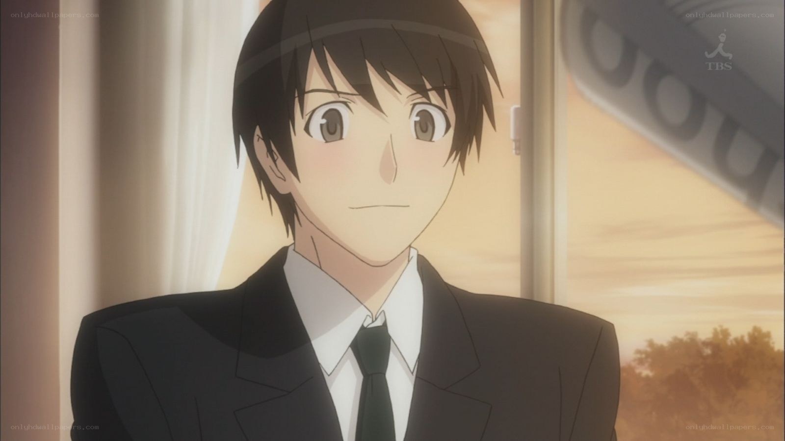 anime character in suit