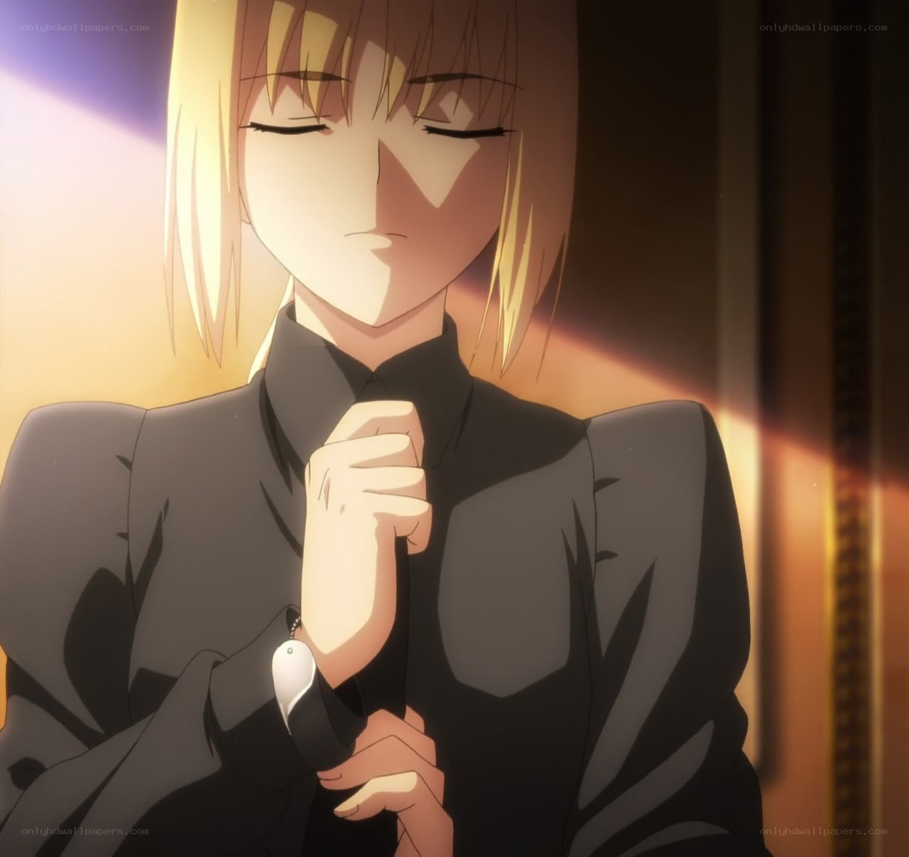 anime character in suit