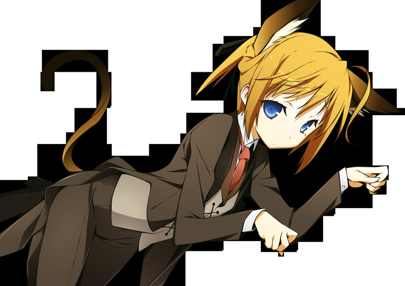 anime character in suit
