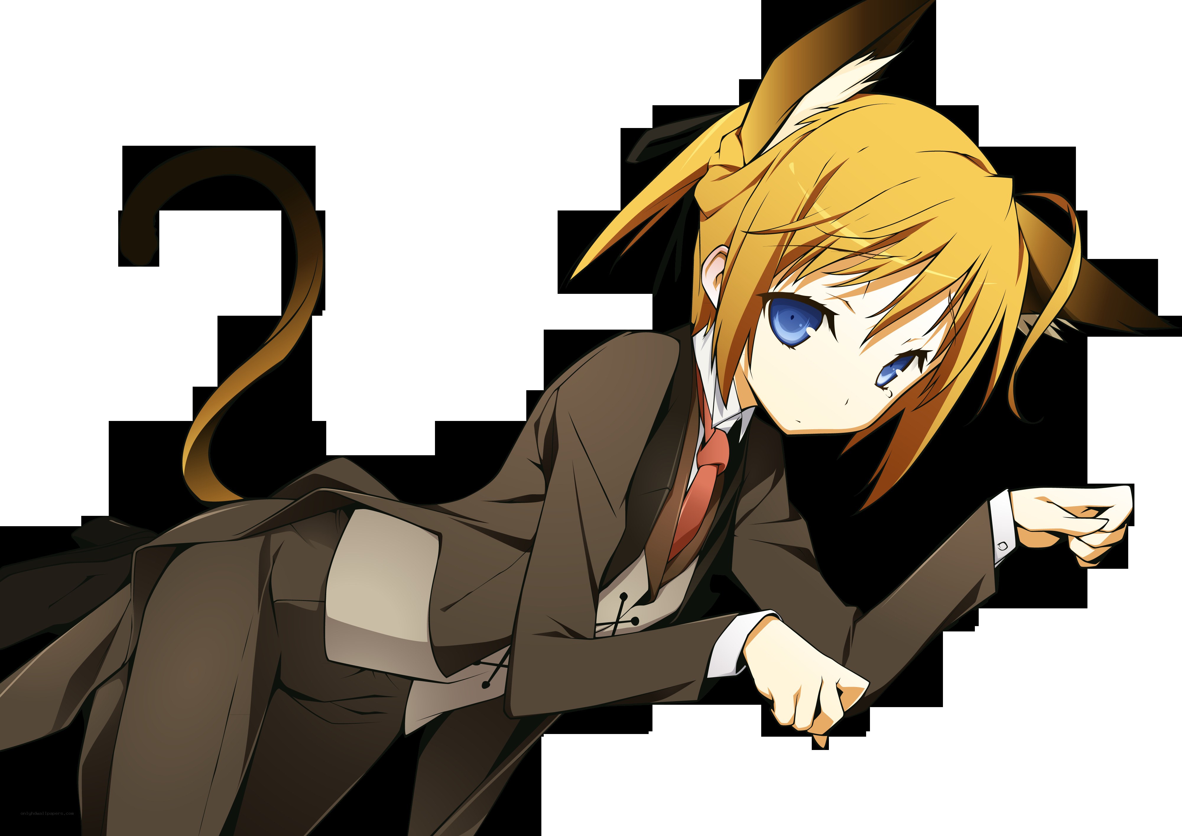 anime character in suit