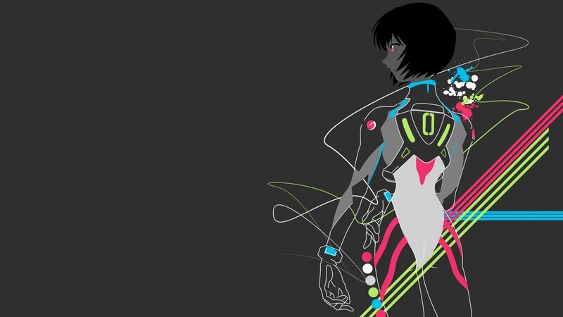 Anime Character in Suit — Black, Dramatic, Digital Art