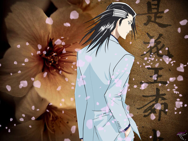 Anime Character in Suit — Blue