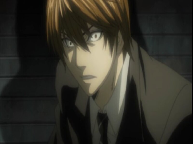 Anime Character in Suit — Brown, Dramatic, Tie