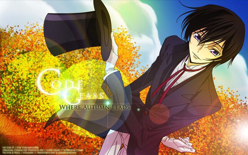 Anime Character in Suit — Orange