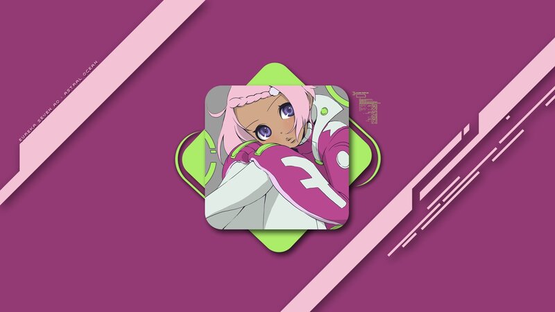 Anime Character in Suit — Purple, Dynamic
