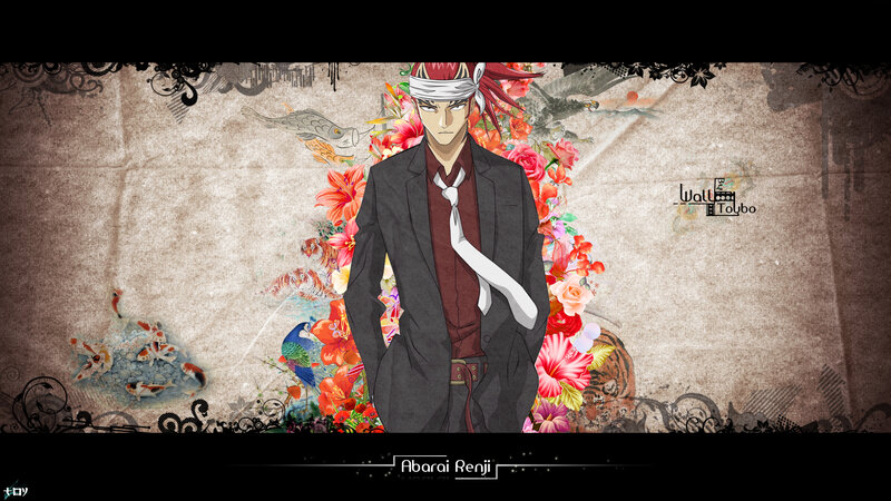 Anime Character in Suit — Red, Dramatic