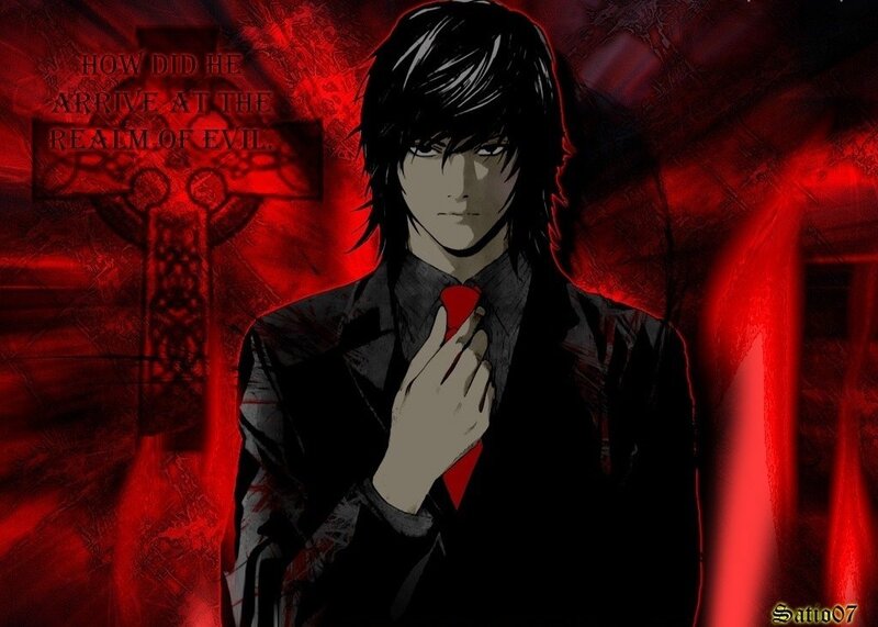 Anime Character in Suit — Red