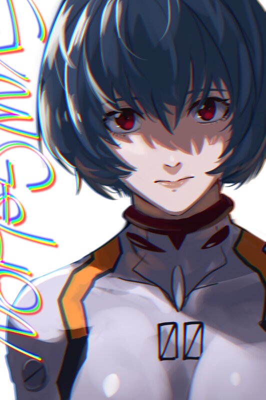 Anime Character in Suit — White, Dramatic, Digital Art