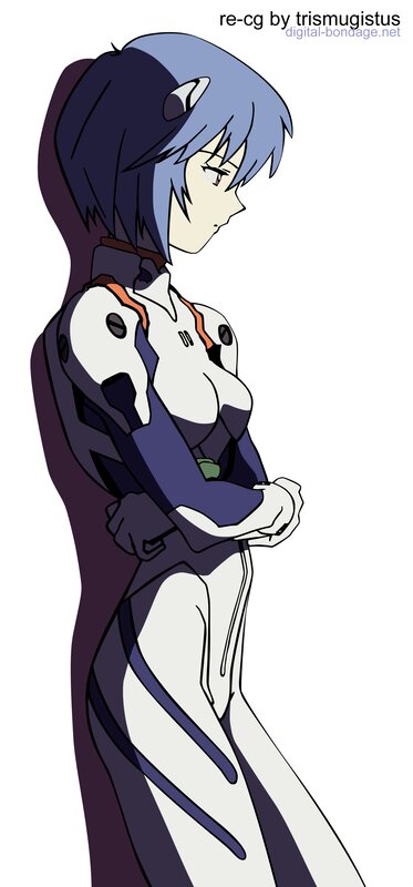 Anime Character in Suit — White, Neutral