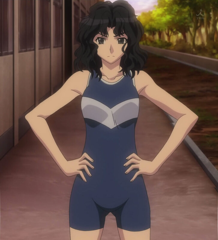 anime character in swimsuit