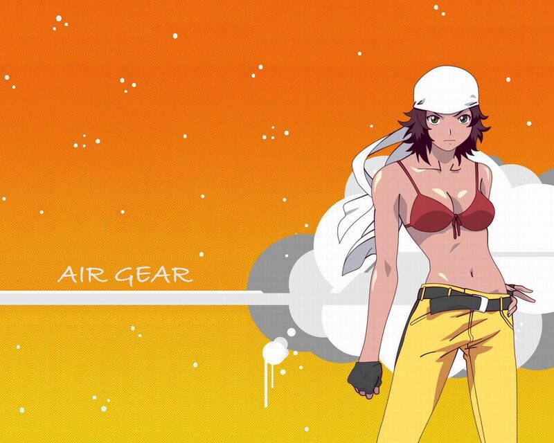 Anime character in swimwear