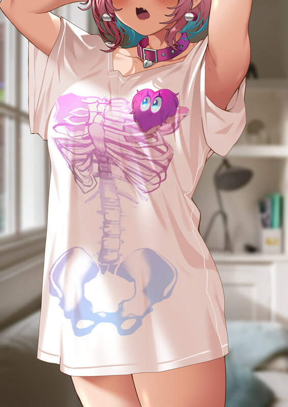 Anime Character in T-shirt