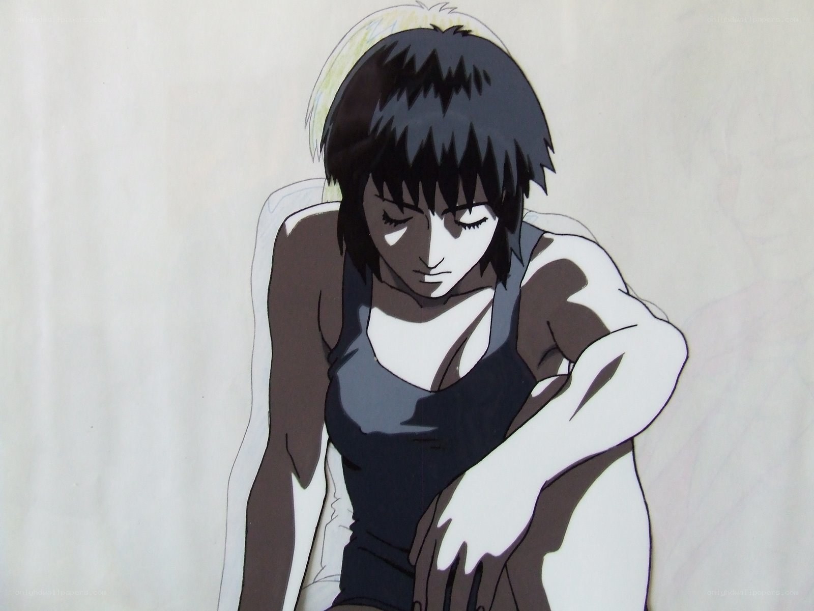 anime character in tank top
