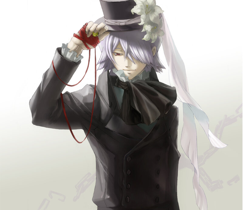 anime character in top hat