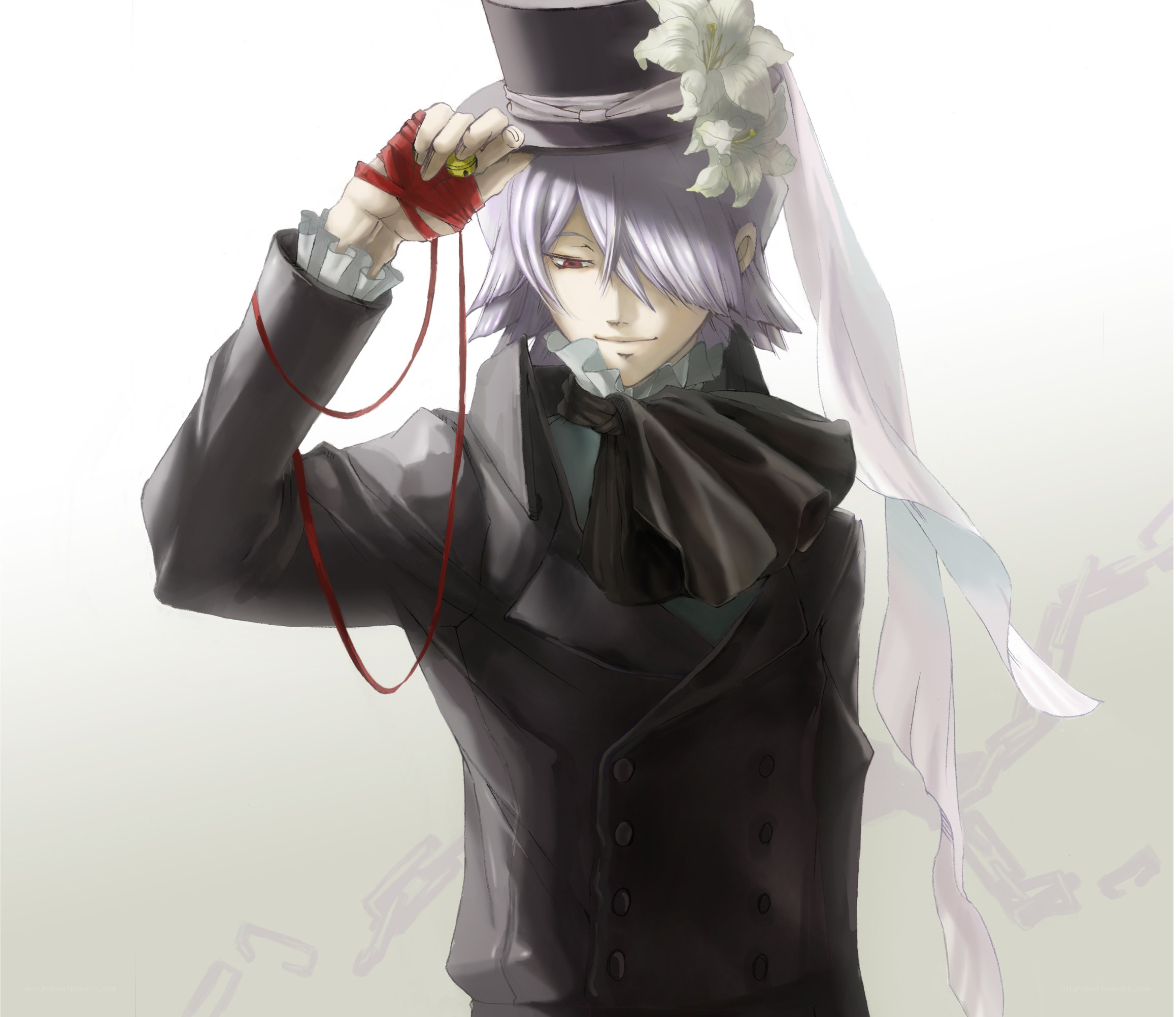 anime character in top hat