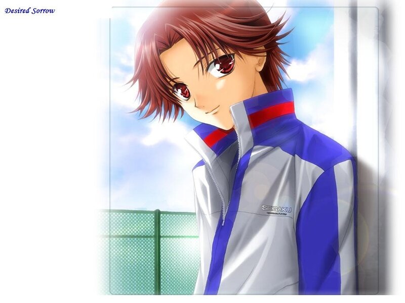 Anime character in track jacket
