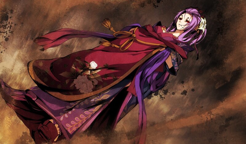anime character in traditional attire