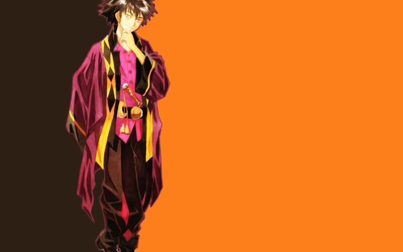 anime character in traditional attire