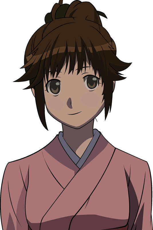 anime character in traditional clothing