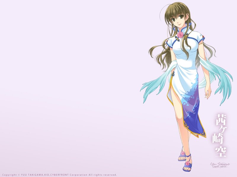 anime character in traditional dress