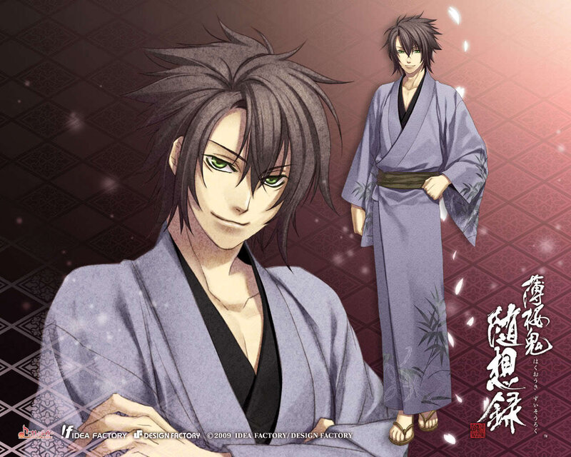 anime character in traditional robe