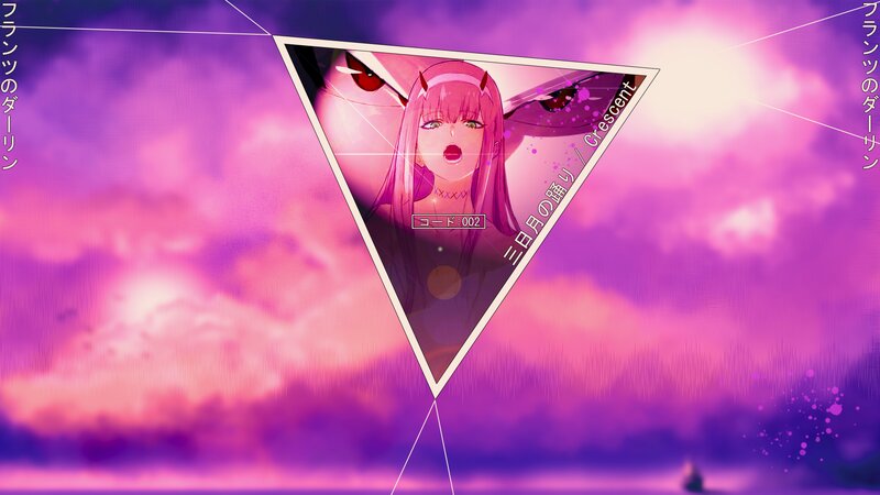 Anime Character in Triangle