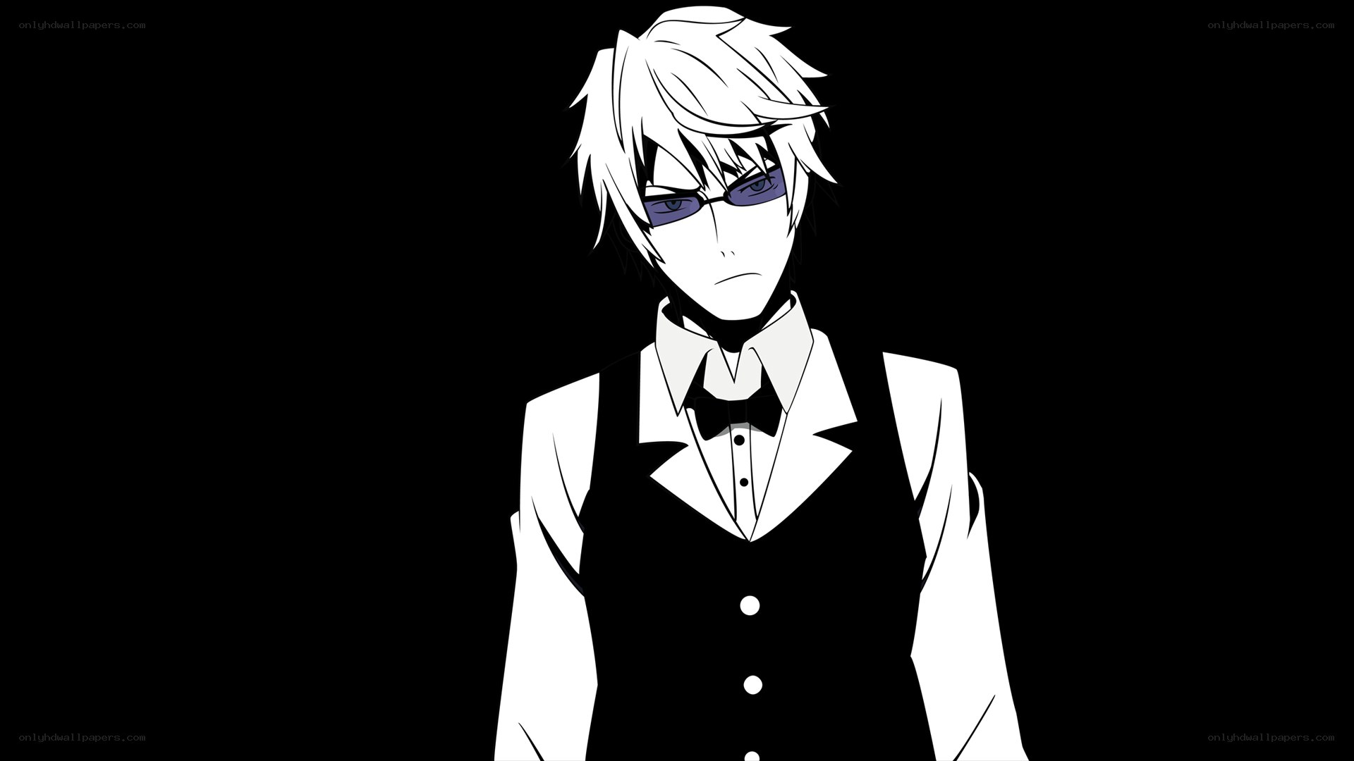 anime character in tuxedo